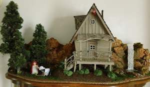 Little red riding hood diorama