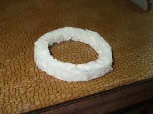 Styrofoam ring