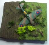 The Crashed Spitfire Diorama 