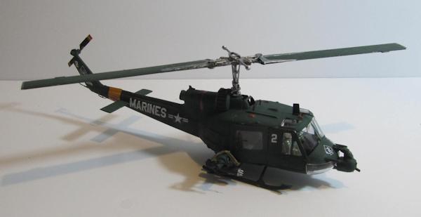 The completed helicopter