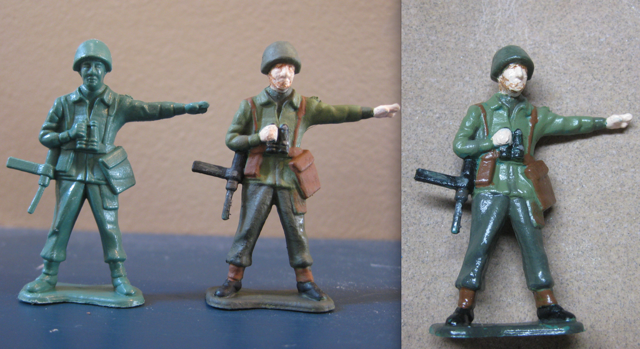 Plastic military hot sale figures