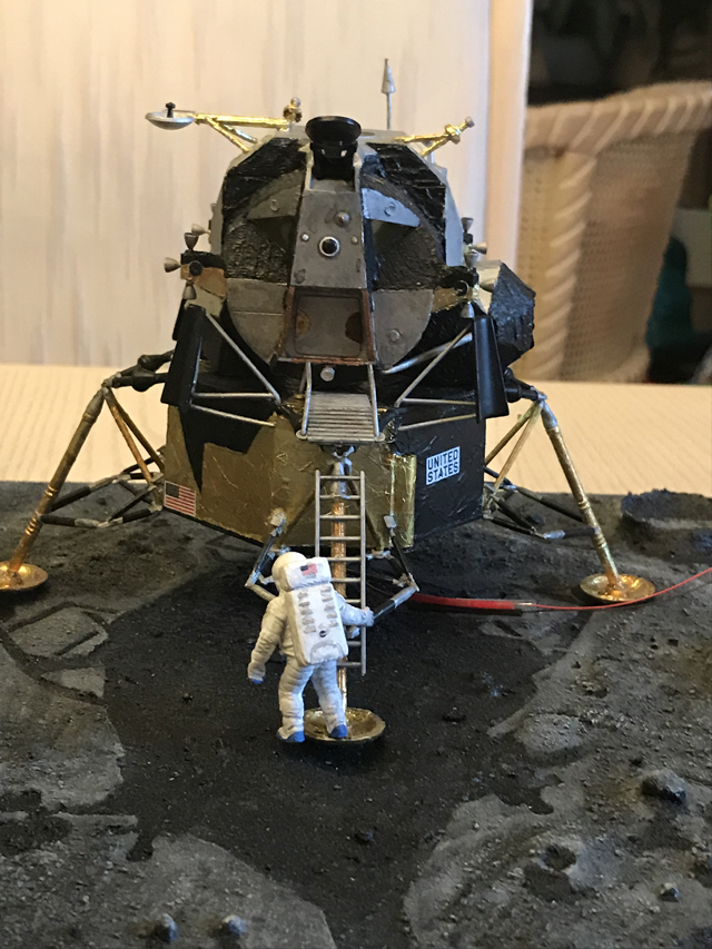 Moon Landing Diorama