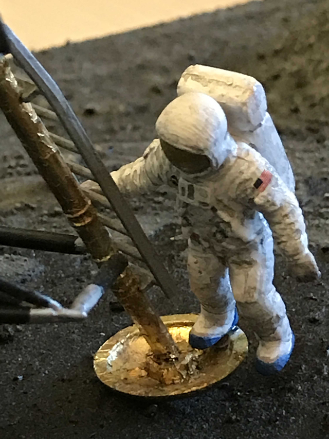 Moon Landing Diorama