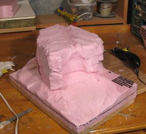 Terrain carving almost done