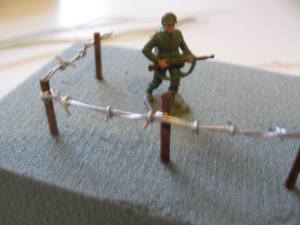 Standard barbed wire