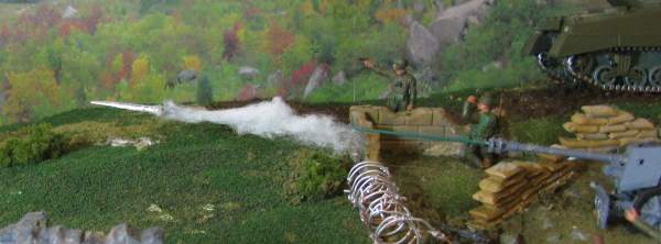 A military Diorama