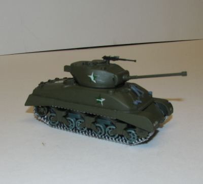 Building a sherman tank model