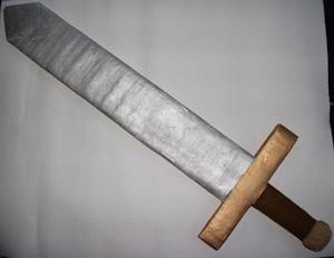 Cardboard sword
