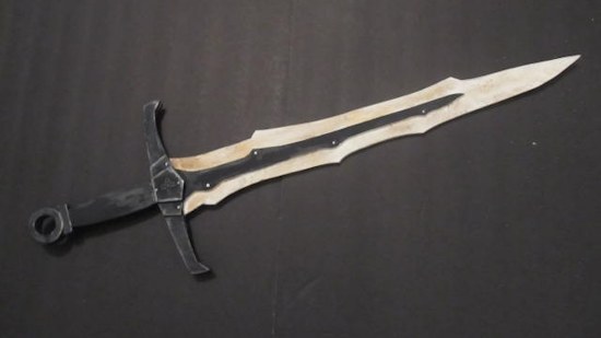 The completed dragonbone sword