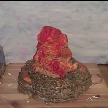 completed volcano