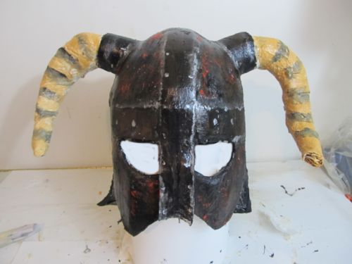 The completed Iron Helmet