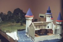 The fantasy Castle Diorama