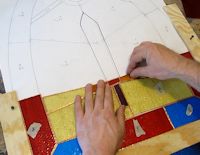Making a stained glass window