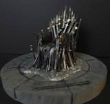 a miniature throne