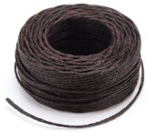 Tandy Leather Factory Waxed Thread, 25 Yards, Brown