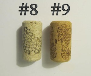 Two common Cork sizes