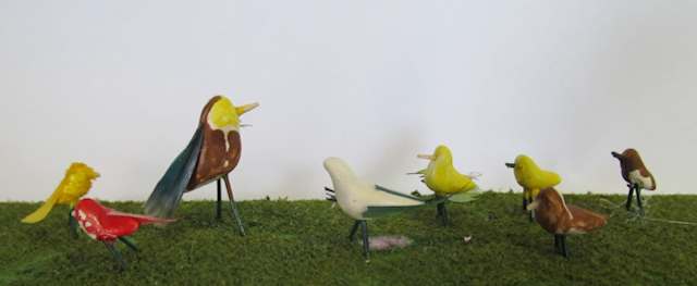 The miniature birds