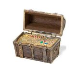 Miniature treasure chest