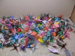 305 Origami Cranes