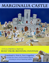 Book Cover Marginalia Castle