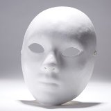 Woman's Paper Mache Mask