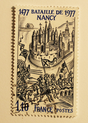 Postage stamp: The Battle of Nancy