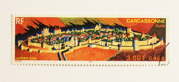 Carcassonne Stamp