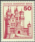 Neuschwanstein Castle Stamp