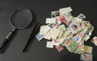Stamp collecting