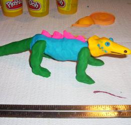 Completed lizard